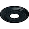 Ekena Millwork Jackson Ceiling Medallion (Fits Canopies up to 7 3/8"), 12 1/4"OD x 4"ID x 1 1/8"P, Night Shade CM12JANSF - alternate 6